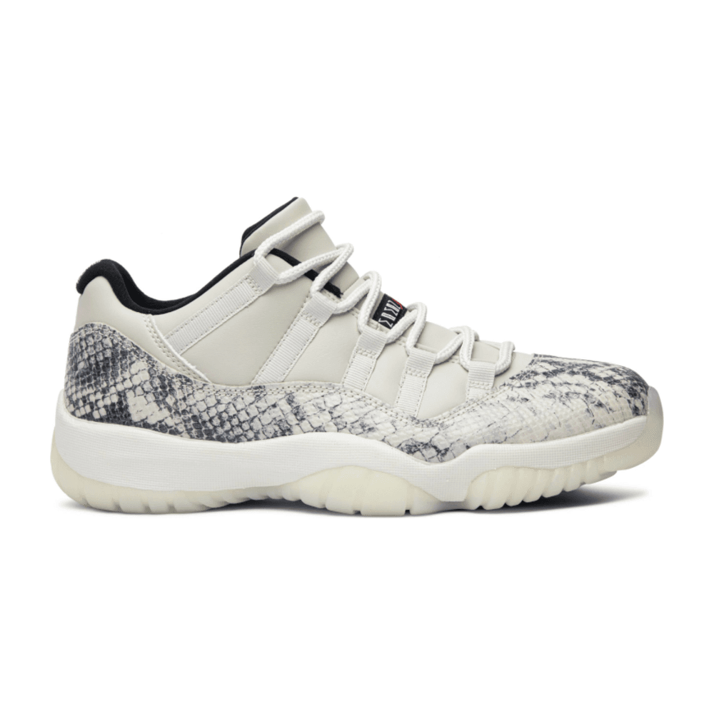 Tenis Jordan 11 Low Snake Light Bone  