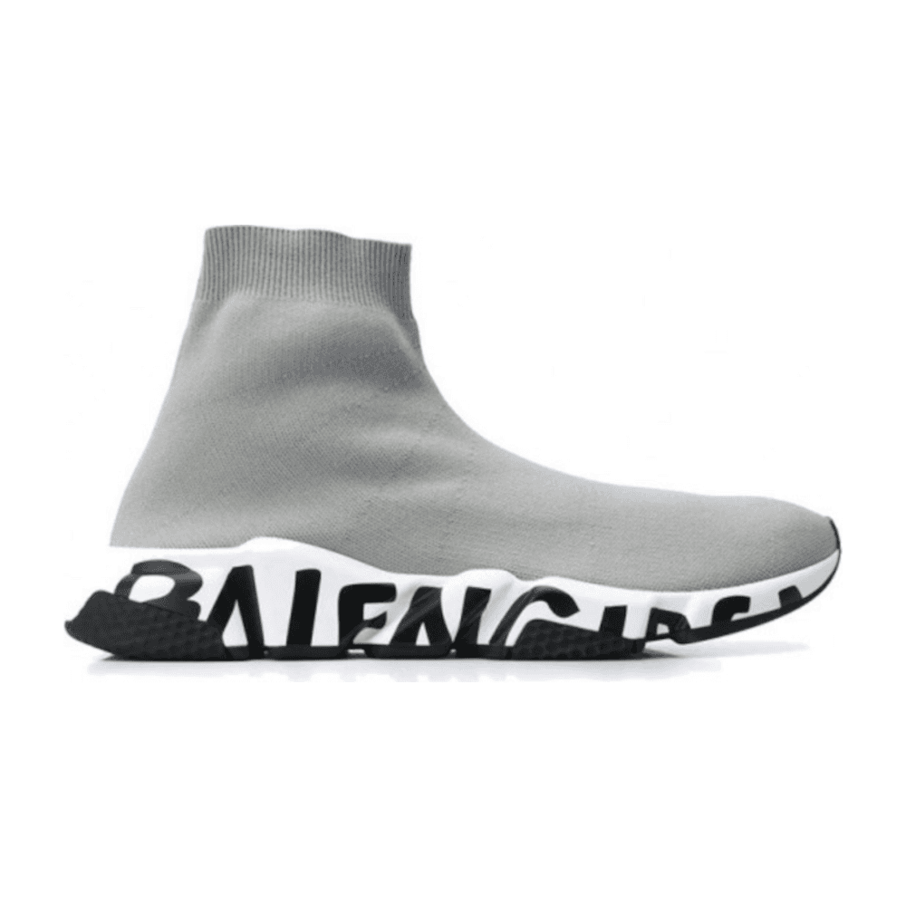 Tenis Balenciaga Graffiti Speed Gray
