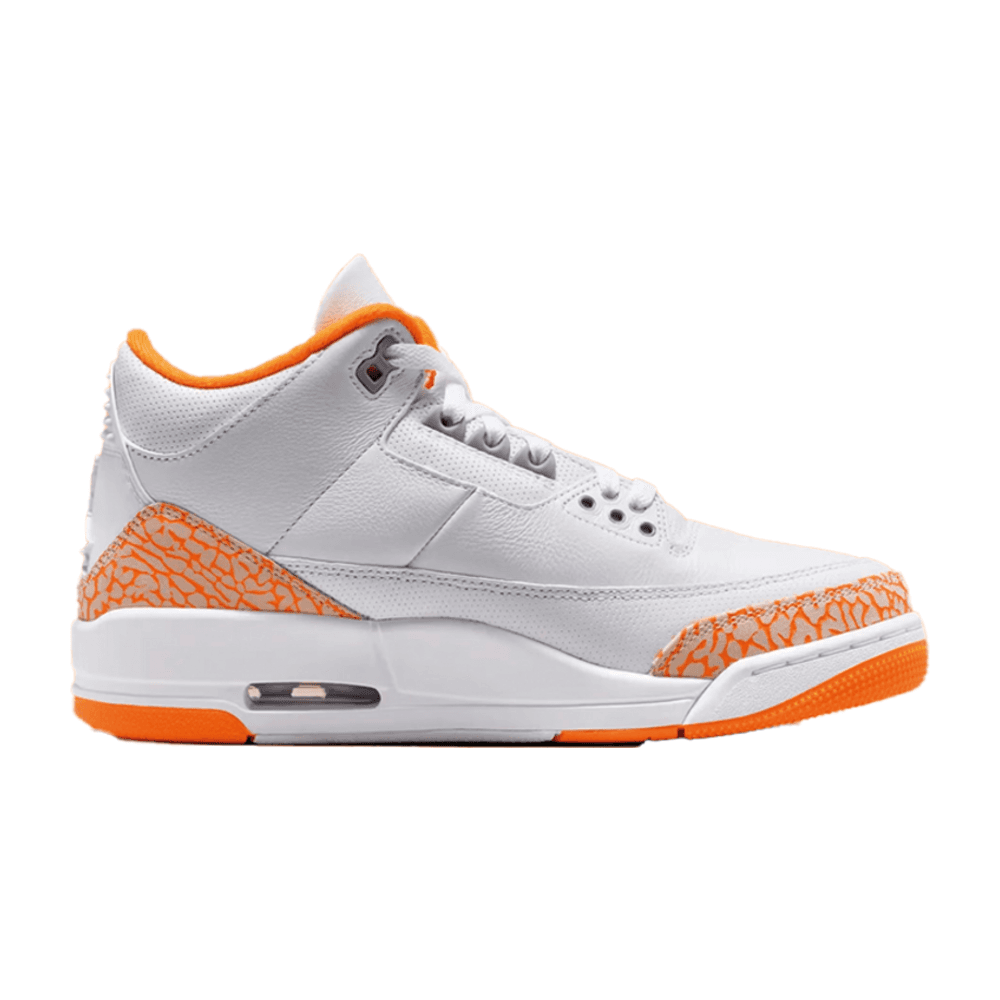 TENIS JORDAN 3 ORANGE CITRUS
