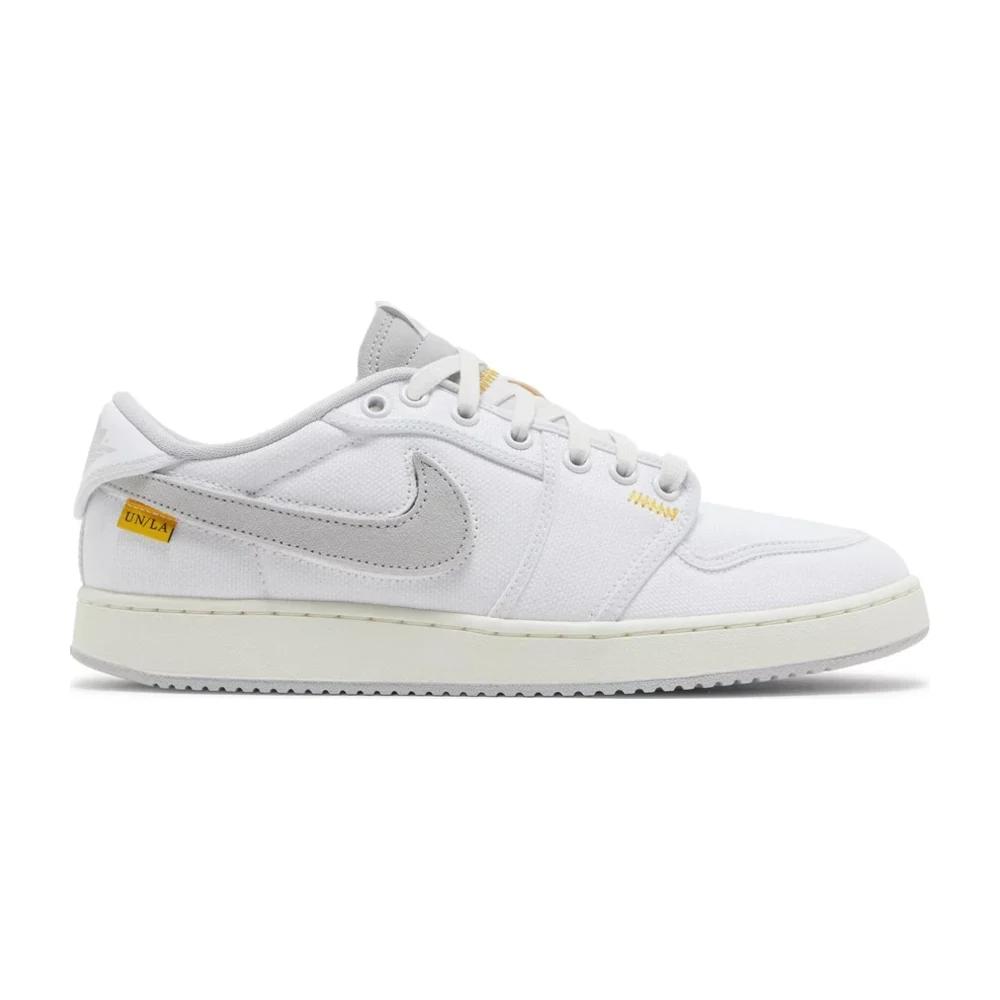 Tenis Air Jordan 1 Ajko Low Sp Union White Canvas