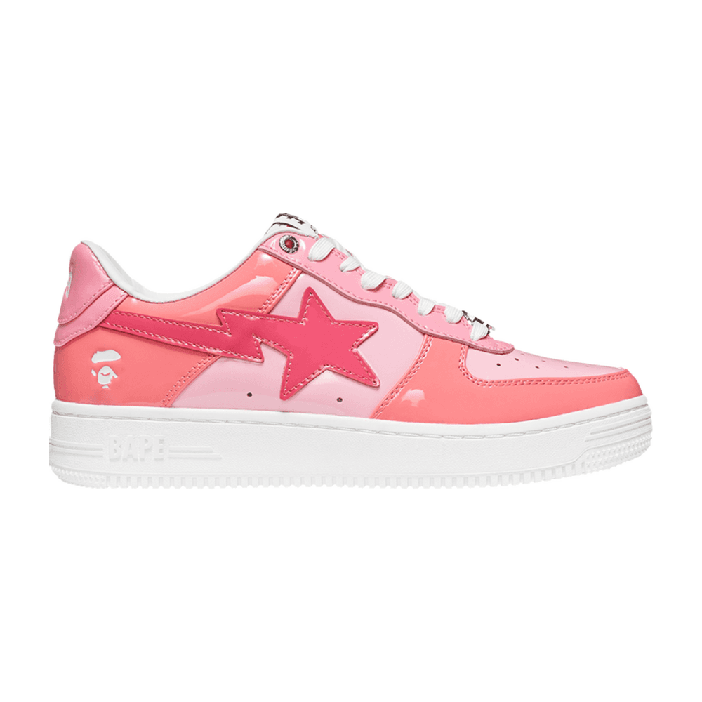 TENIS A BATHING APE BAPE STA LOW COLOR CAMO COMBO PINK