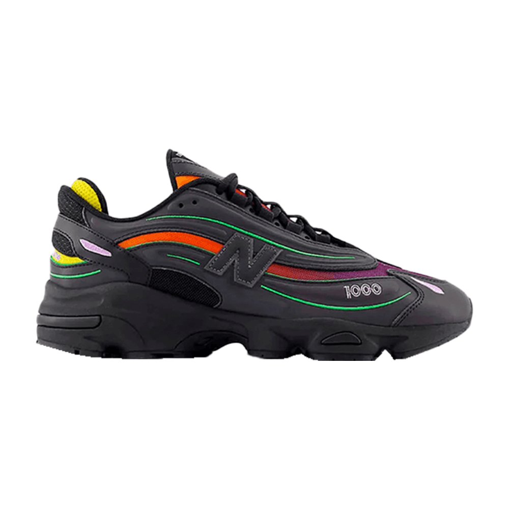 TENIS NEW BALANCE 1000 REFLECTIVE BLACK MULTI-COLOR