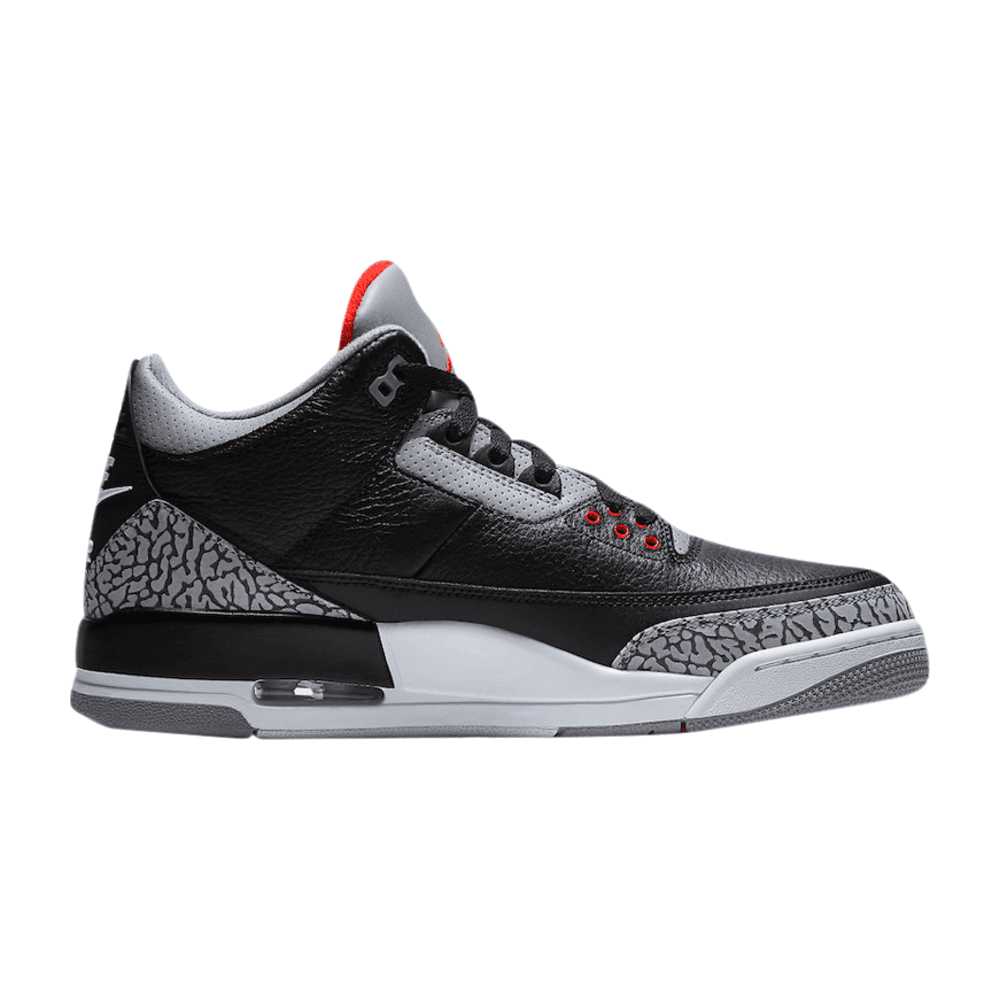 TENIS AIR JORDAN 3 BLACK CEMENT REIMAGINED