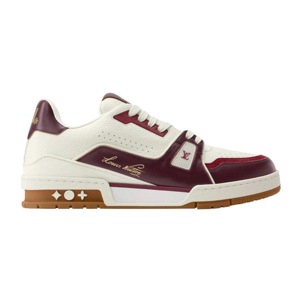 TENIS LOUIS VUITTON LV TRAINER BORDEAUX