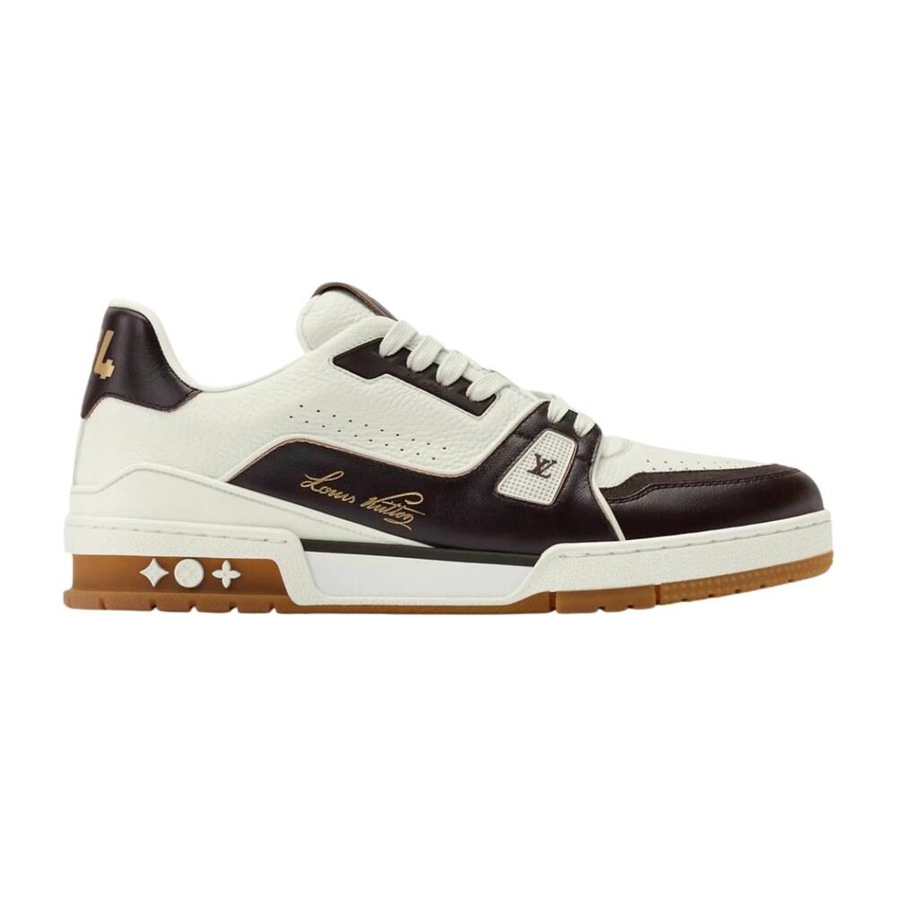 TENIS LOUIS VUITTON LV TRAINER MARRON