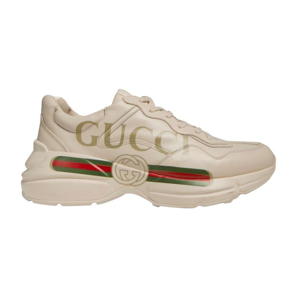 Tenis Gucci Rhyton Marfil