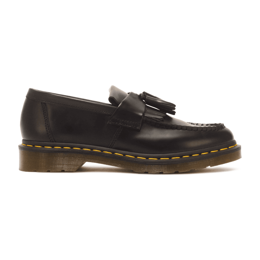 ZAPATOS DR. MARTENS ADRIAN YELLOW STICH DE PIEL SMOOTH BLACK