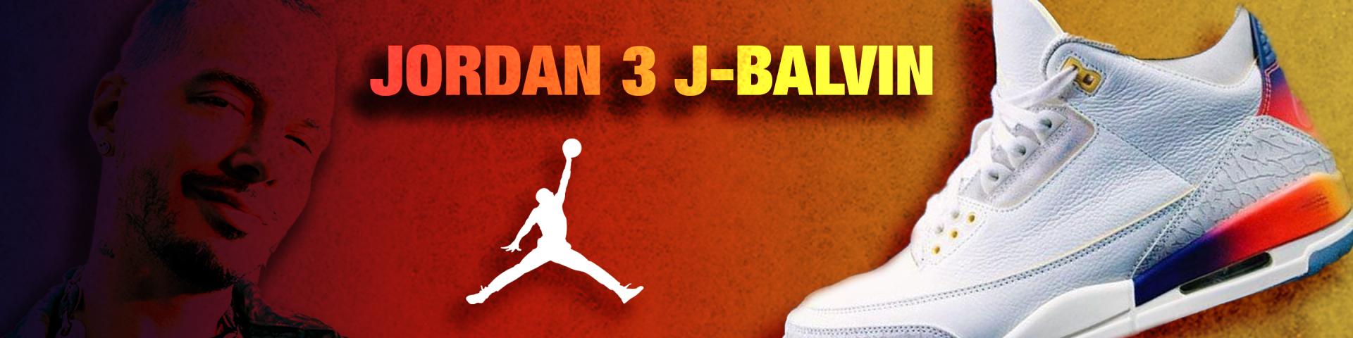 Conoce el primer vistazo del Jordan 3 de J-Balvin