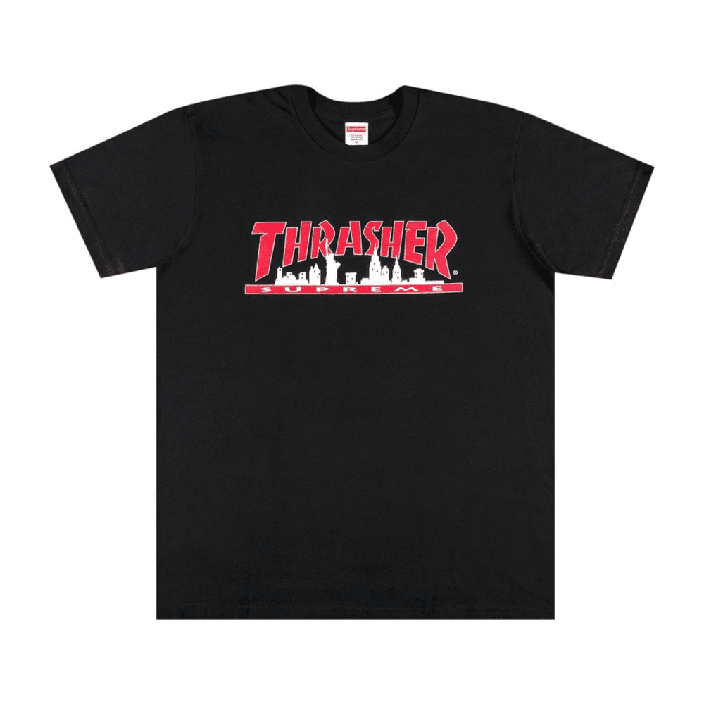 Supreme Thrasher Skyline Tee Black
