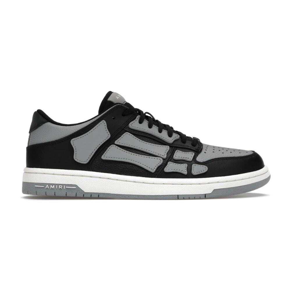 Tenis Amiri Skel Top Low Black Grey