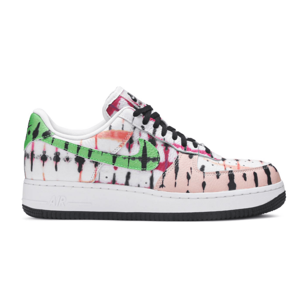 Tenis Nike Air Force 1 Low Black Tie Dye