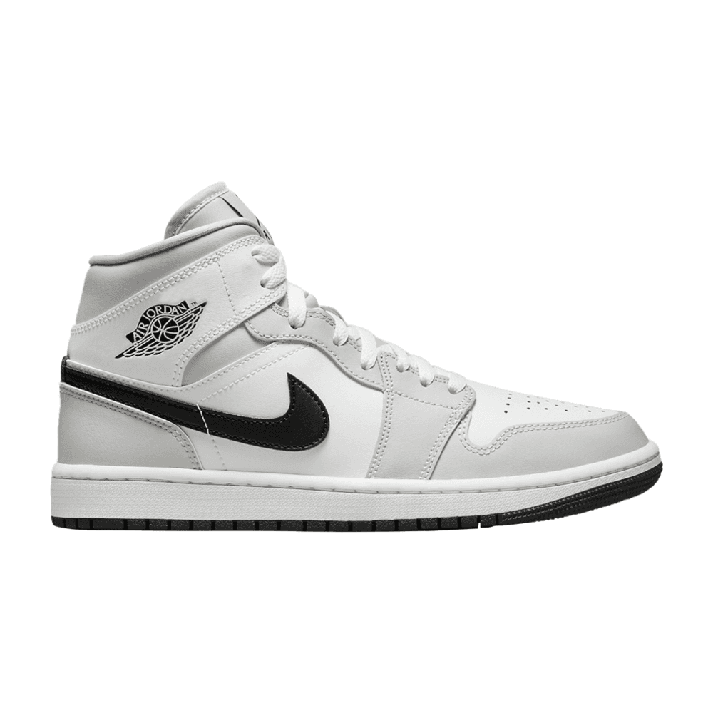 Tenis Air Jordan 1 Mid Light Smoke Grey W