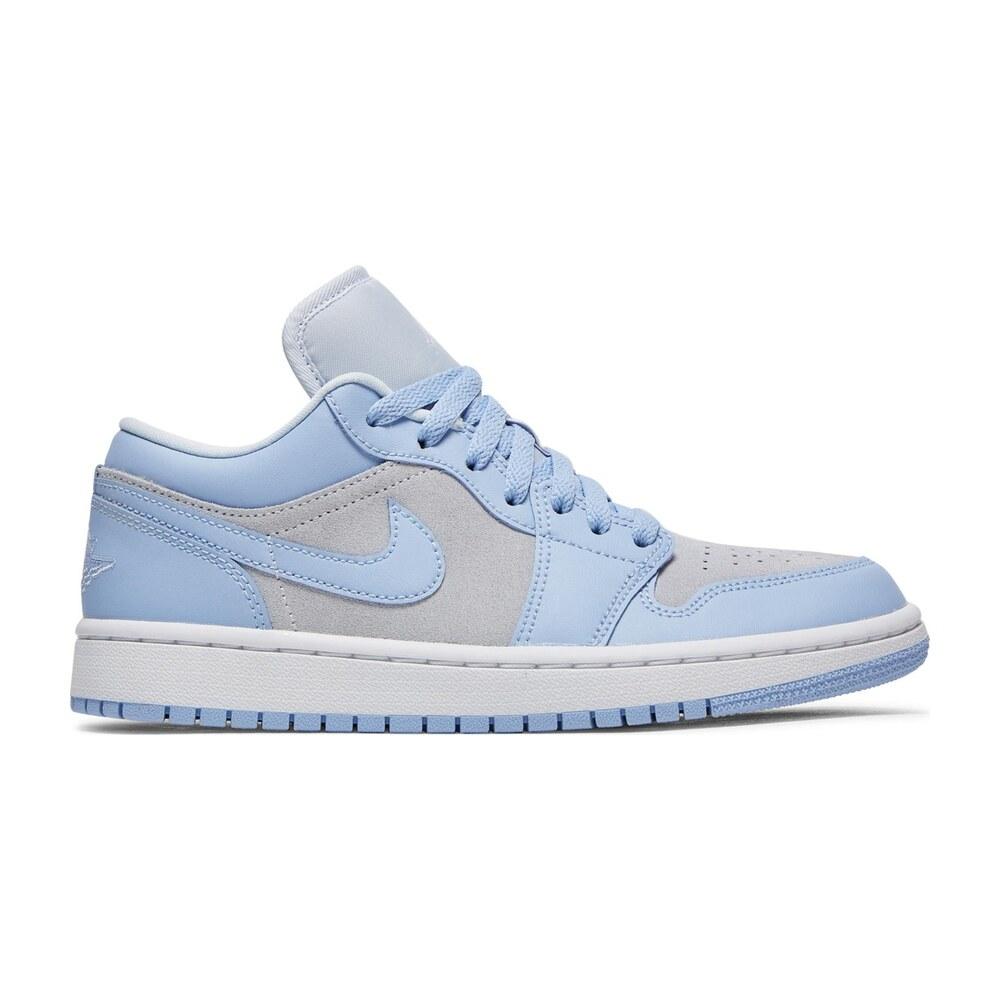 Tenis Air Jordan 1 Low Football Grey Aluminum