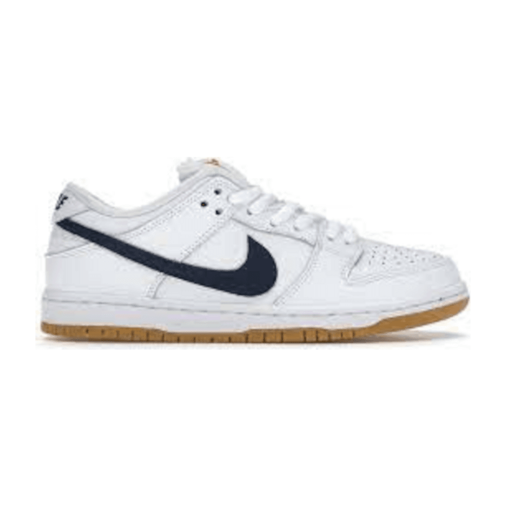 TENIS NIKE SB DUNK LOW ORANGE LABEL WHITE NAVY