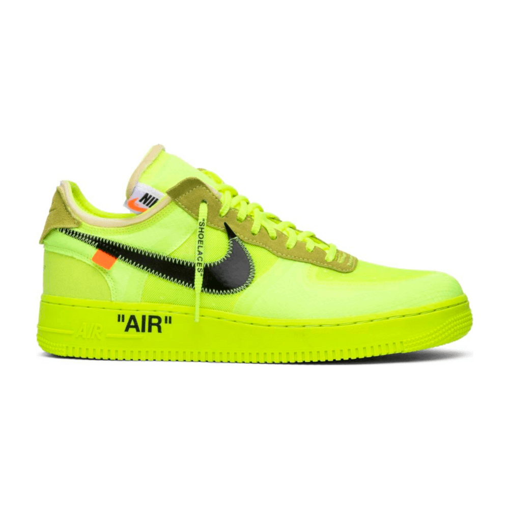 Tenis Nike Air Force 1 Low Off White Volt