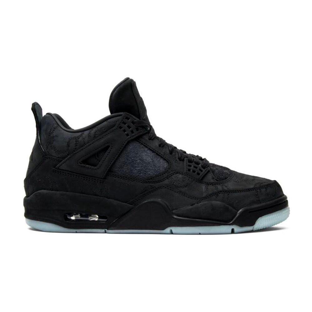 Tenis Jordan 4 Kaws Black