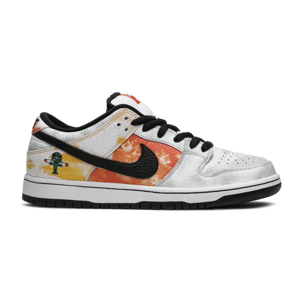 Tenis Nike Sb Dunk Low Raygun Tie Dye White