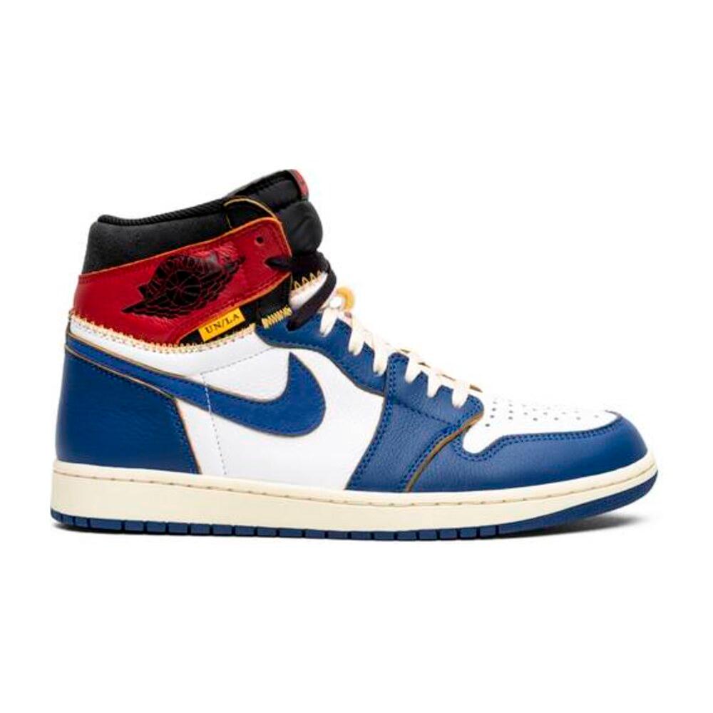 Tenis Air Jordan 1 High Union Los Angeles Blue Toe