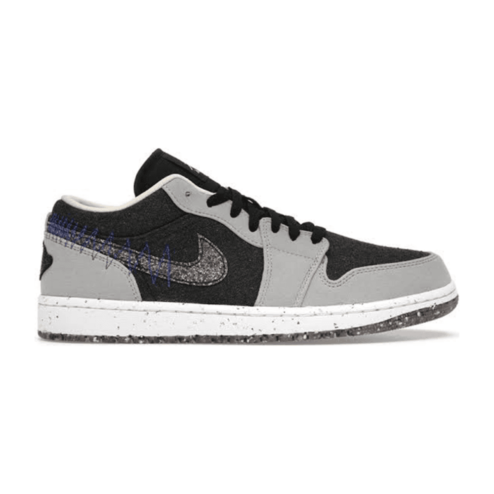 Tenis Air Jordan 1 Low Crater Black Grey