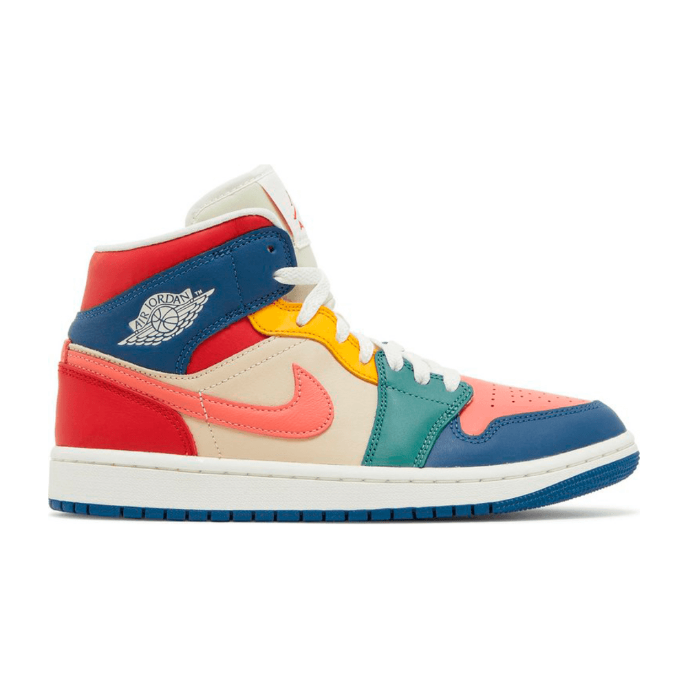 Tenis Air Jordan 1 Mid Multi Color 2022
