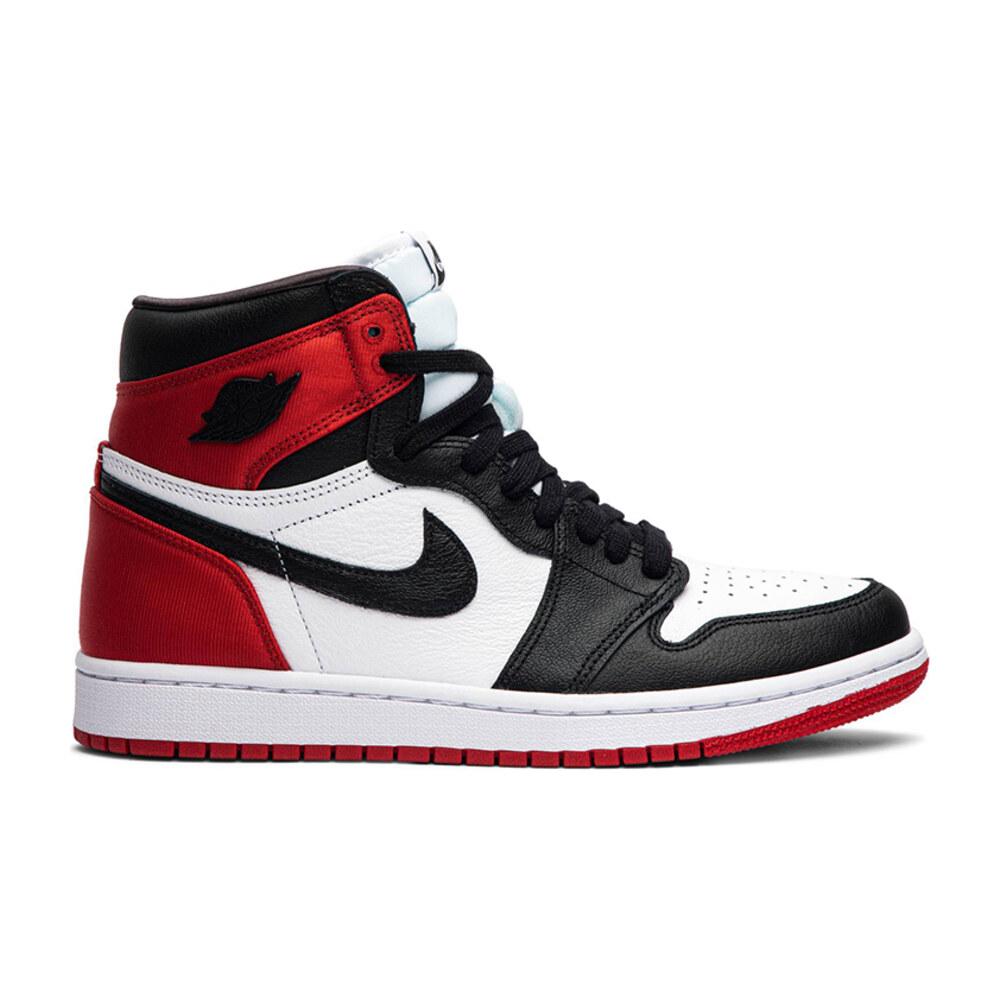 Tenis Air Jordan 1 High Satin Black Toe