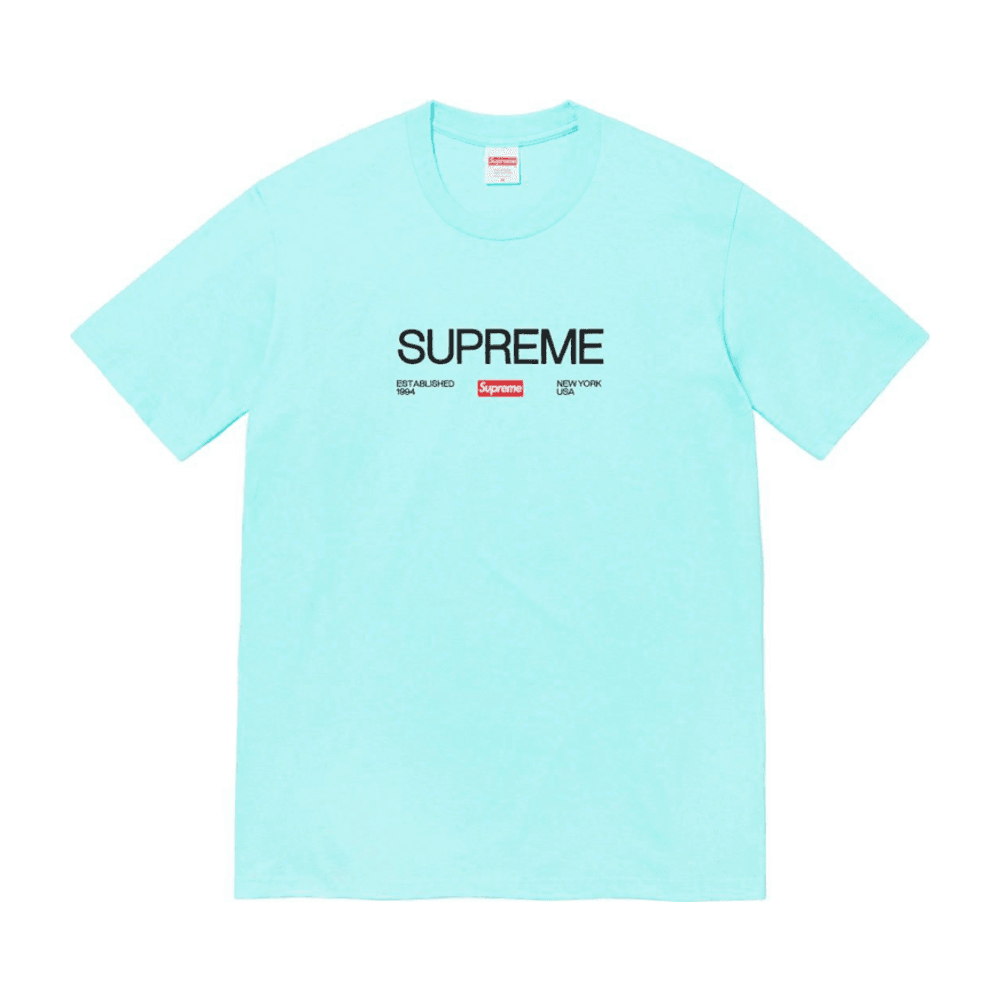 Supreme Est. 1994 Tee Turquoise