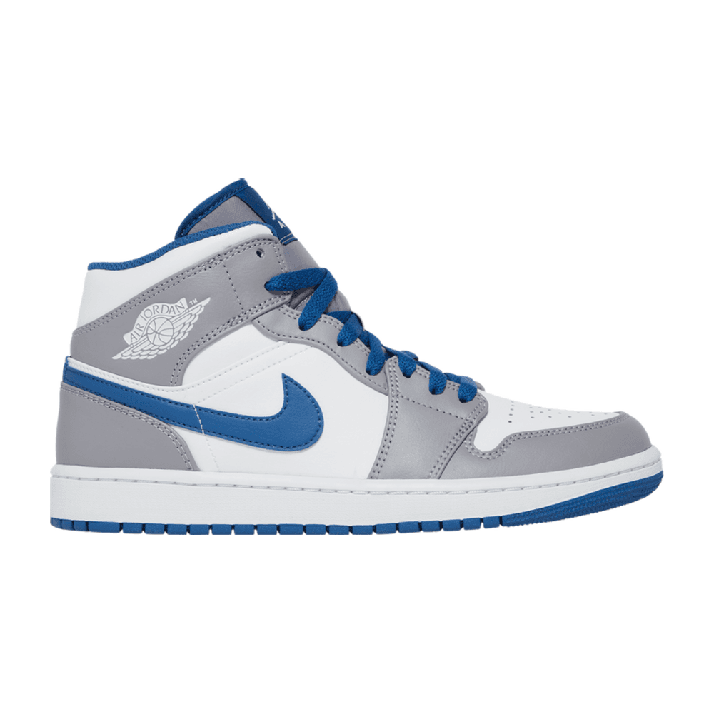 TENIS JORDAN 1 MID TRUE BLUE
