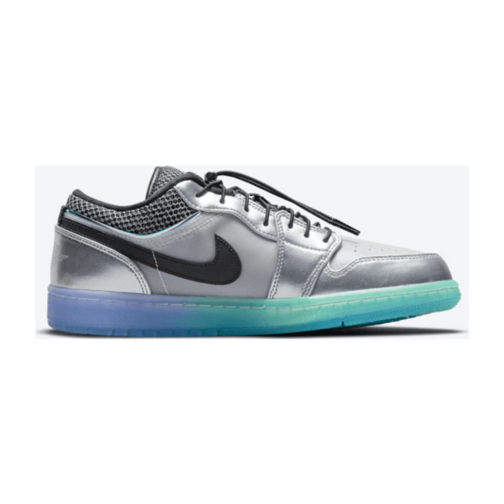 Tenis Air Jordan 1 Low Toggle Silver