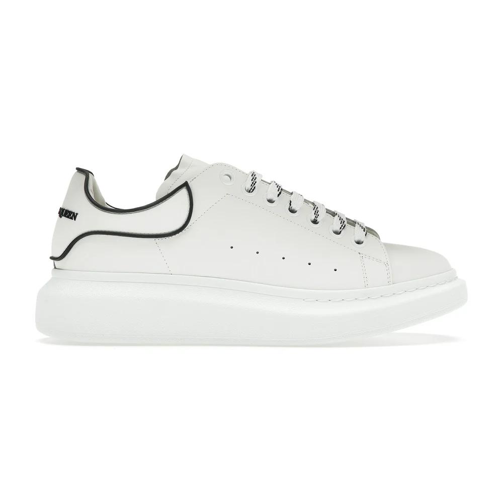TENIS ALEXANDER MCQUEEN OVERSIZED WHITE BLACK TRIM