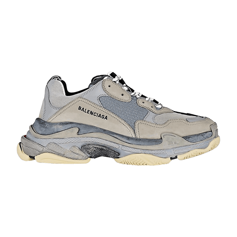 Tenis Balenciaga Triple S Split Black Grey