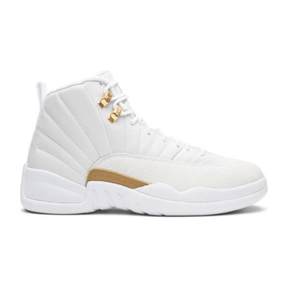 Tenis Jordan 12 Ovo White