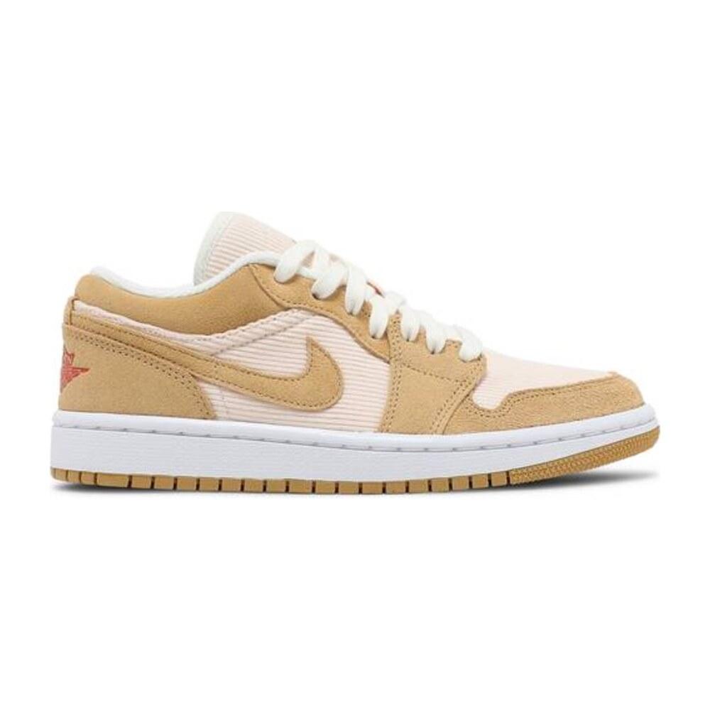 Tenis Air Jordan 1 Low Se Twine Orange Quartz Corduroy
