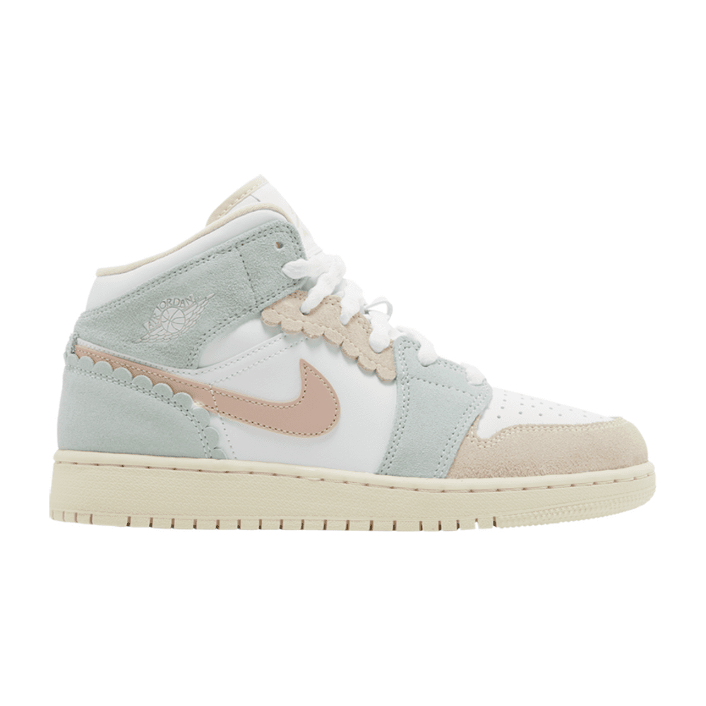 TENIS JORDAN 1 MID SE PINK OXFORD