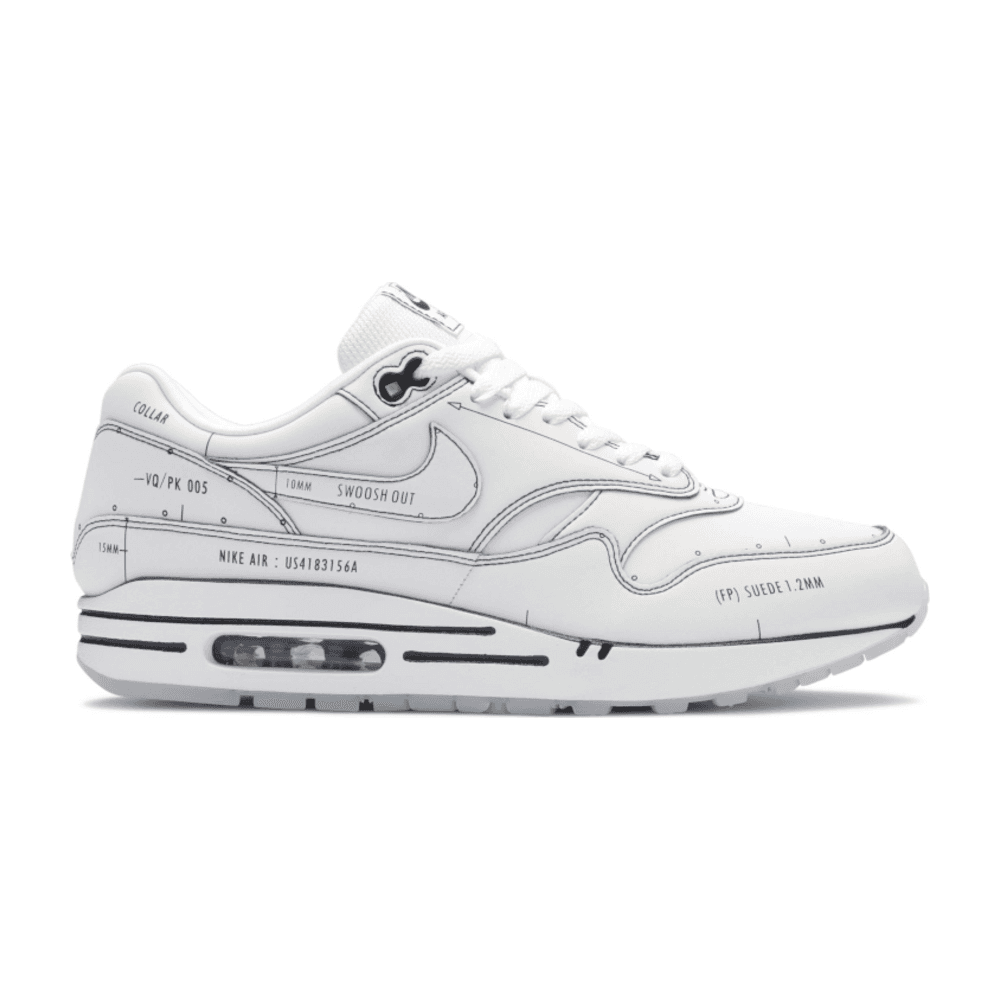 Tenis Nike Air Max 1 Tinker Schematic