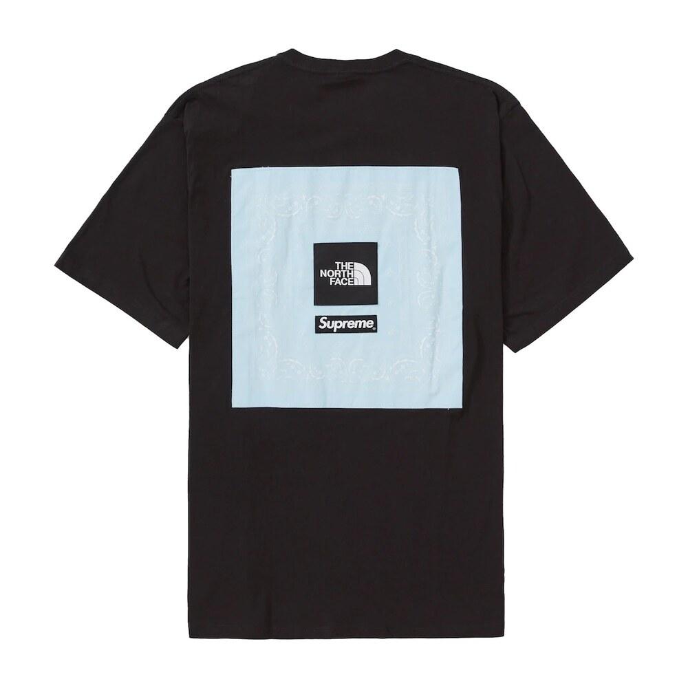Supreme The North Face Bandana Tee Black