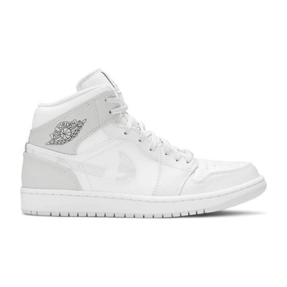 Tenis Air Jordan 1 Mid Grey Camo