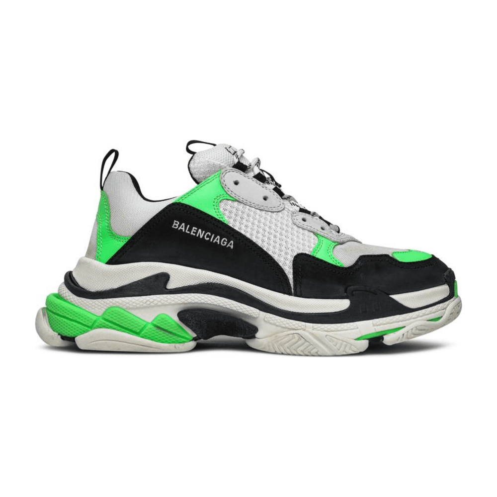 Tenis Balenciaga Triple S Green Black