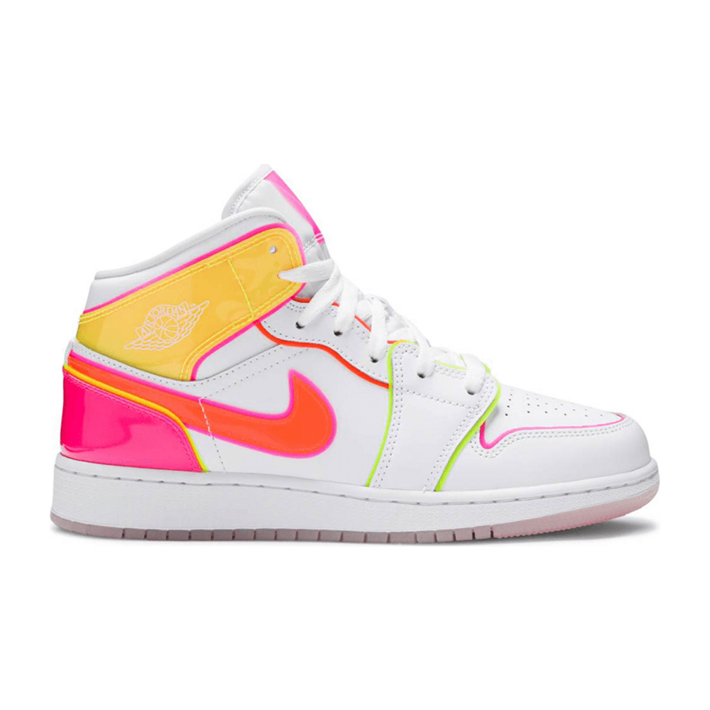 Tenis Air Jordan 1 Mid Se Edge Glow