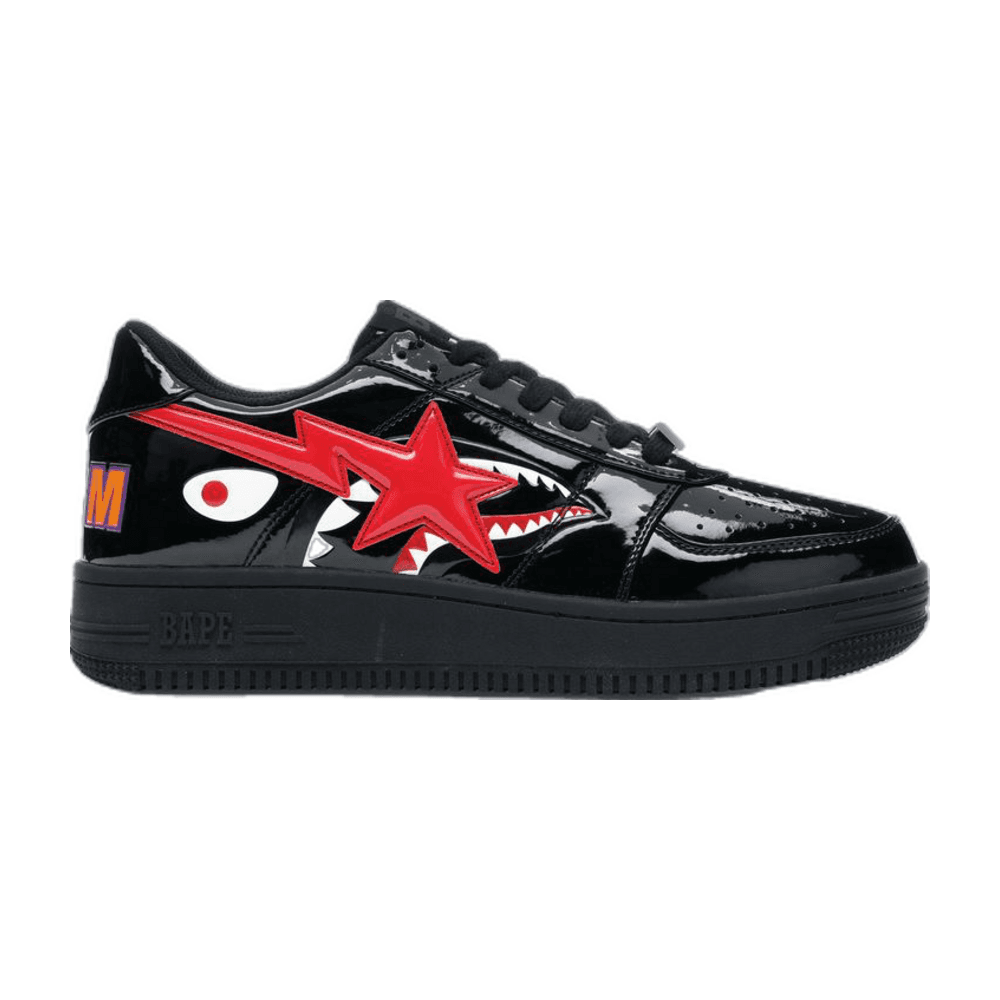 TENIS A BATHING APE BAPE STA LOW SHARK BLACK