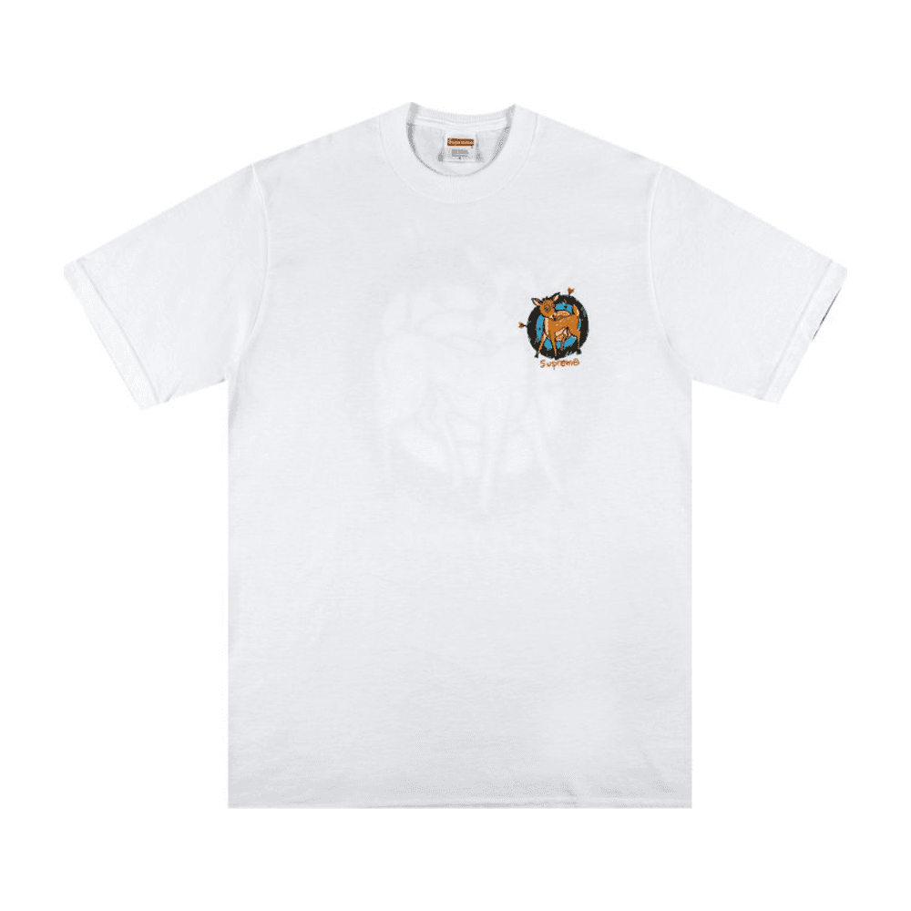 Supreme Deer Tee White