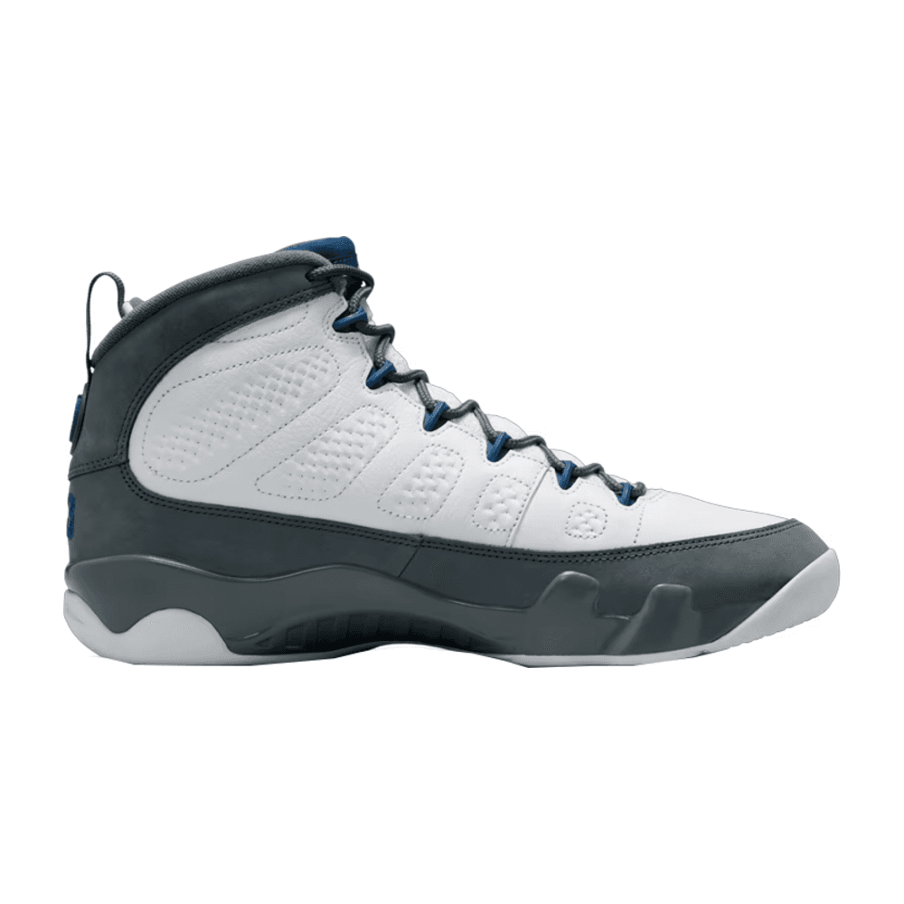 TENIS JORDAN 9 FLINT GREY FRENCH BLUE 2025