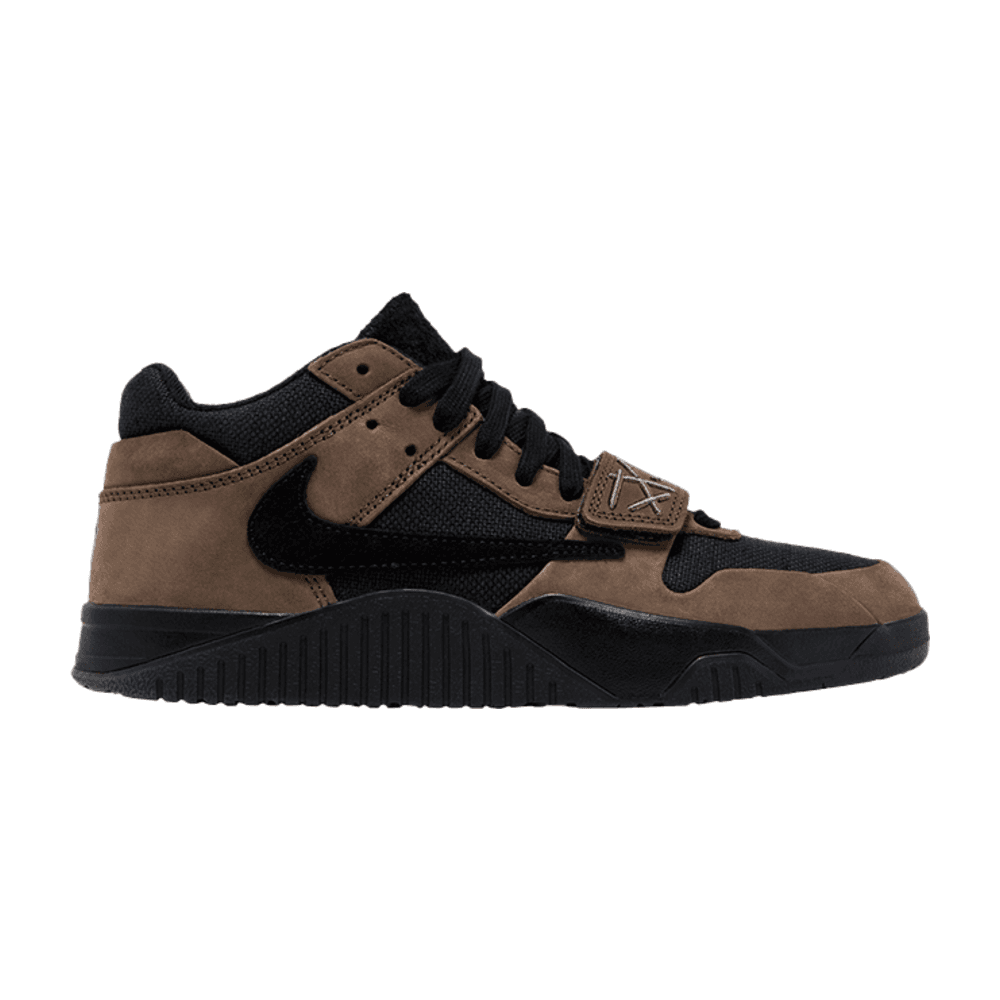 TENIS JORDAN JUMPMAN JACK TRAVIS SCOTT DARK MOCHA