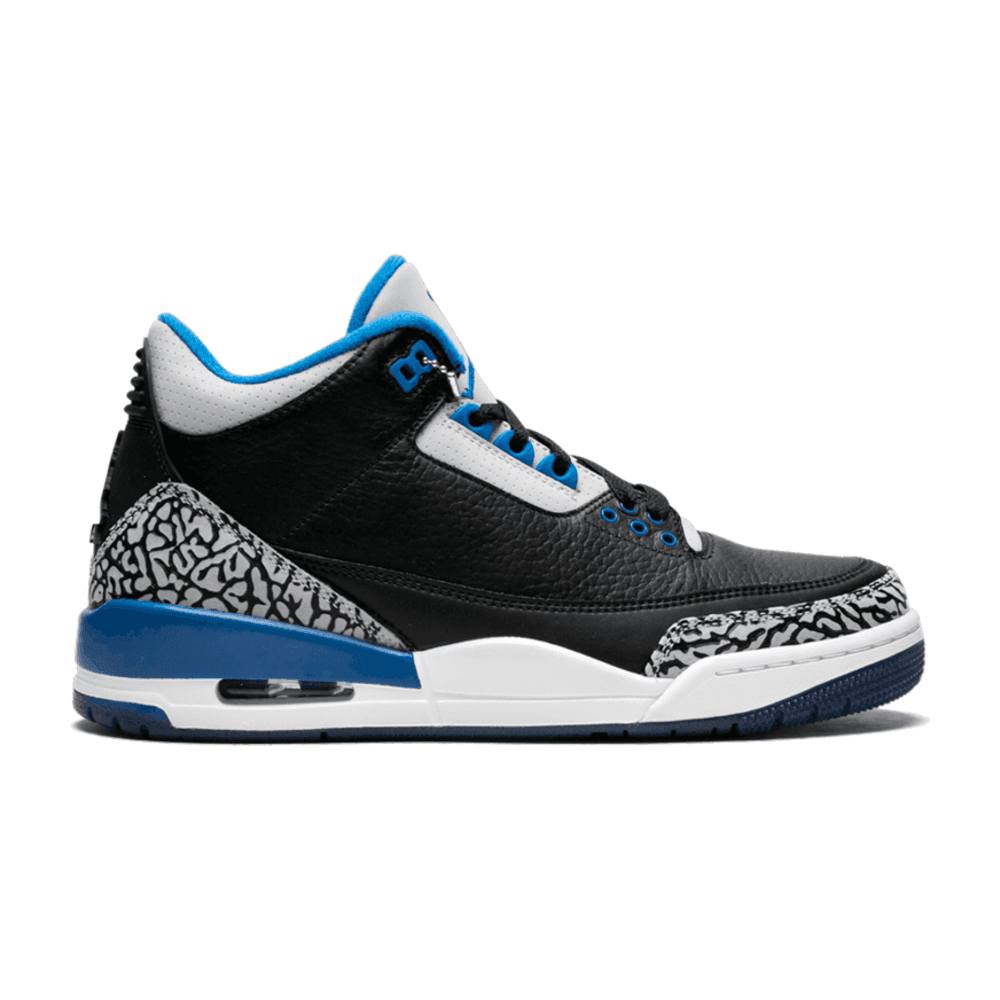 TENIS JORDAN 3 SPORT BLUE