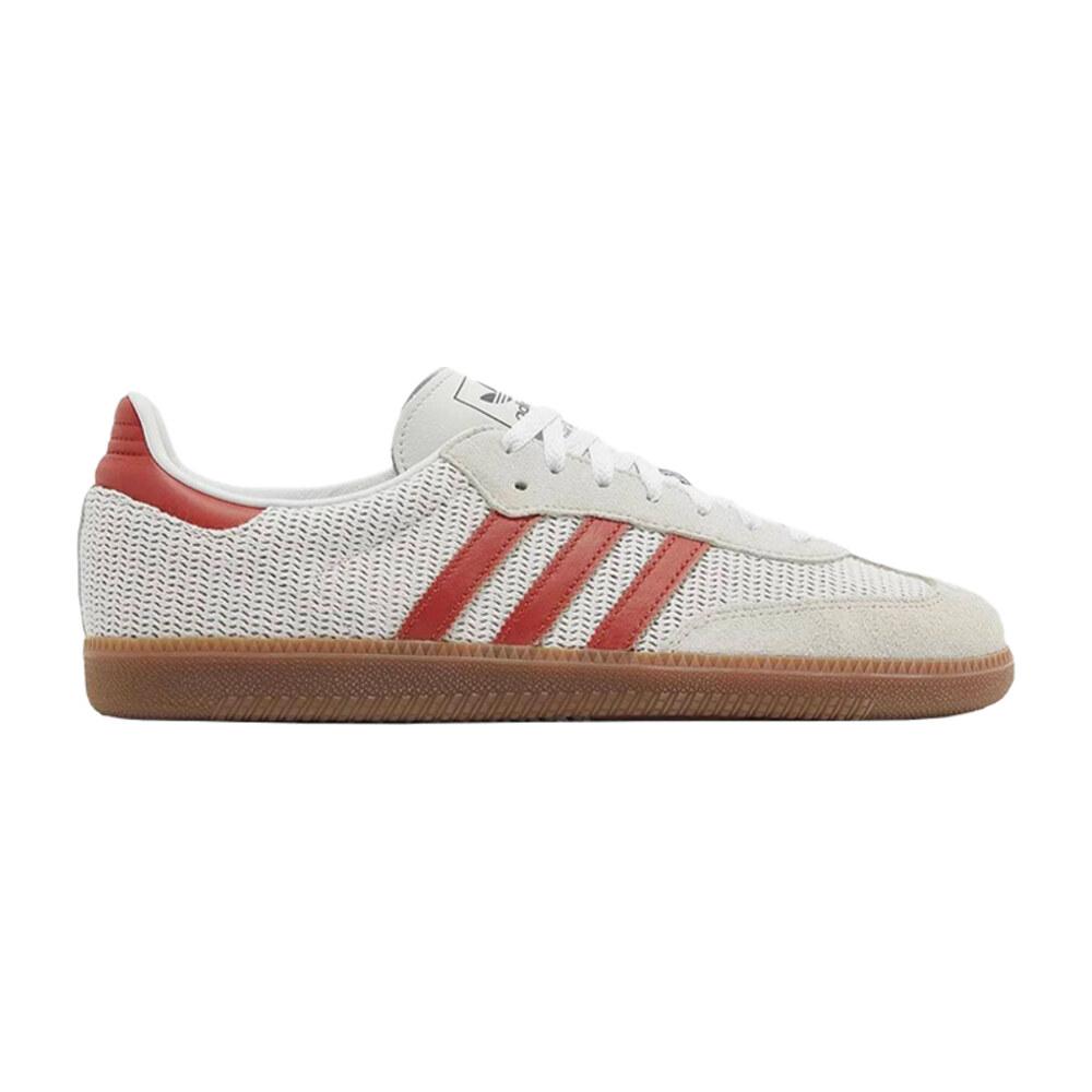TENIS ADIDAS SAMBA OG CRYSTAL WHITE PRELOVED RED