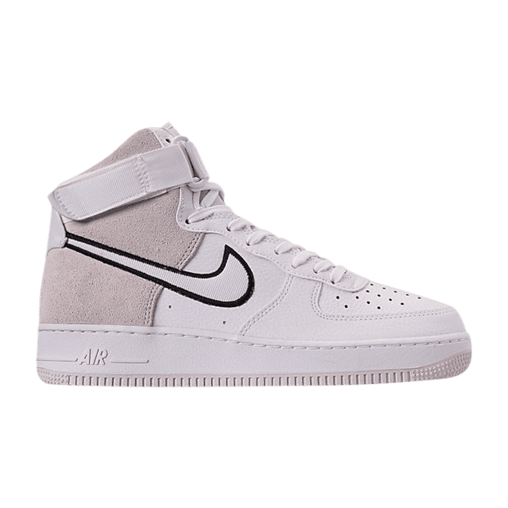 Tenis Nike Air Force 1 High White Vast Grey Black