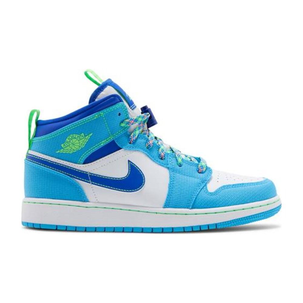 Tenis Air Jordan 1 Mid Sprite Blue