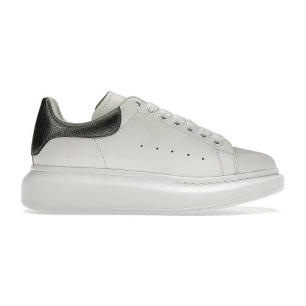 TENIS ALEXANDER MCQUEEN OVERSIZED WHITE METALLIC
