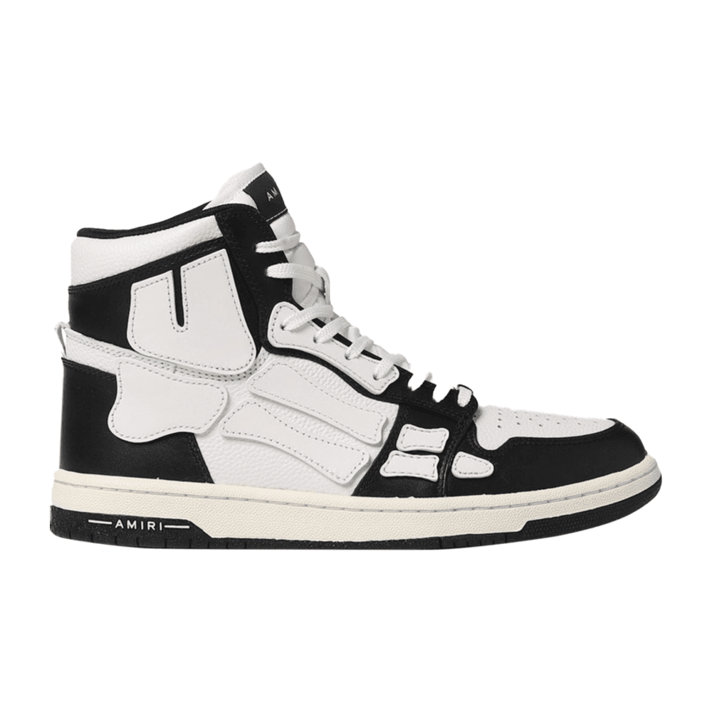 TENIS AMIRI SKEL HIGH TOP BLACK WHITE