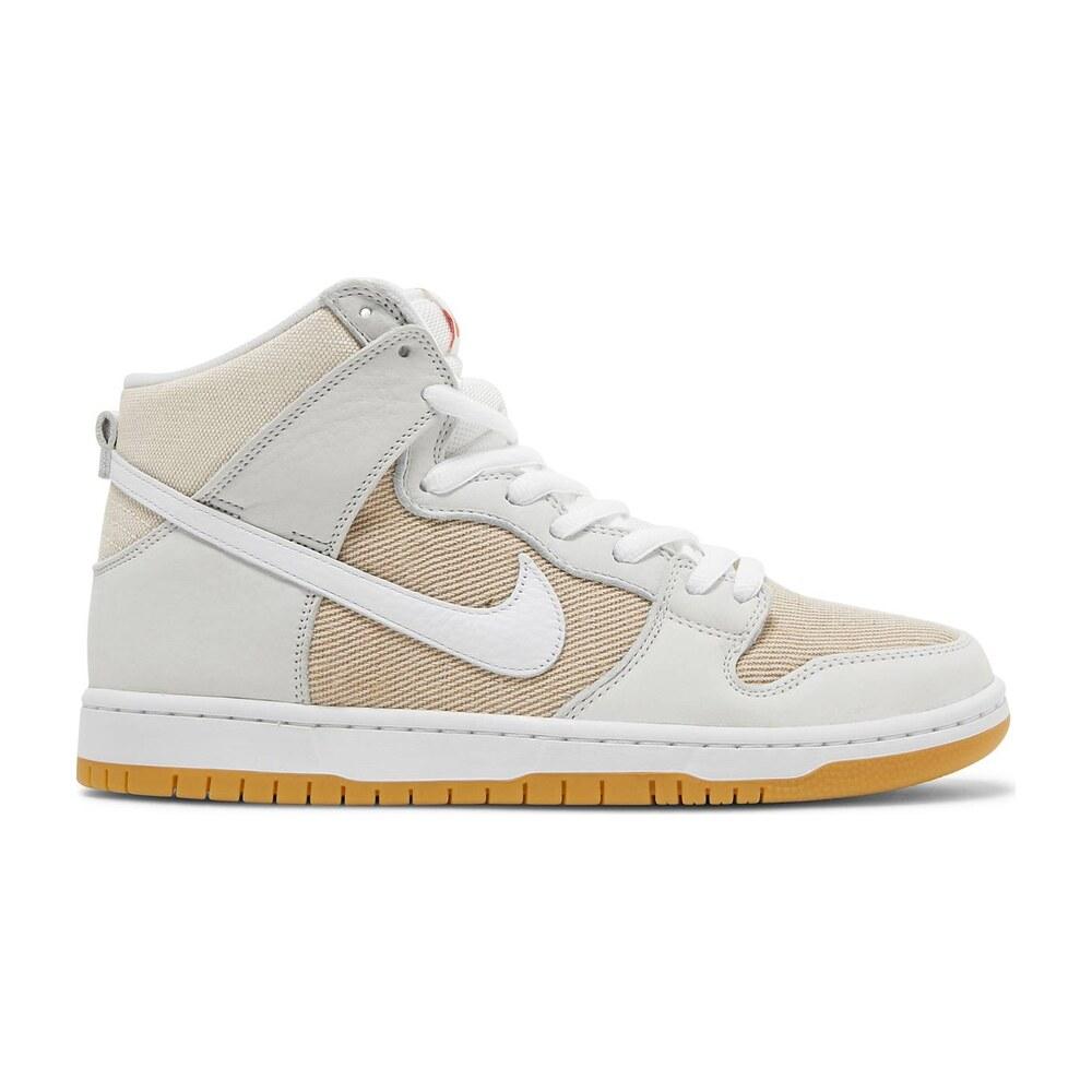 Tenis Nike Sb Dunk High Pro Iso Orange Label Unbleached Natural
