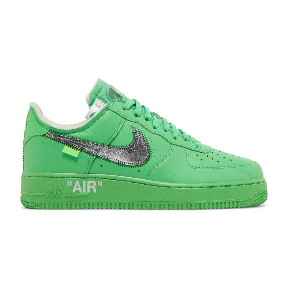 Tenis Nike Air Force 1 Low Off White Light Green Spark